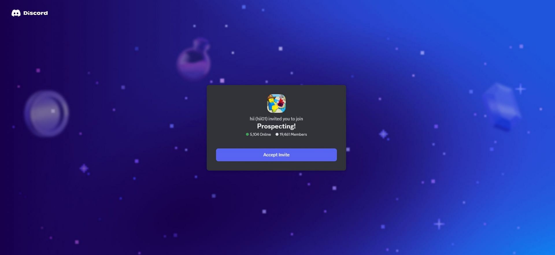 Discord link (Image via Discord)